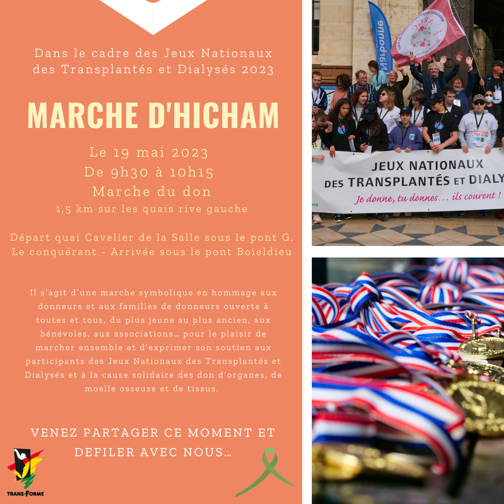 Invitation marche du don JNTD 2023